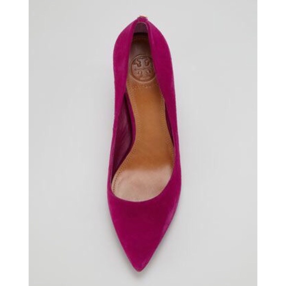 Tory Burch Shoes - Tory Burch Ivy Low-Heel Suede, Pink